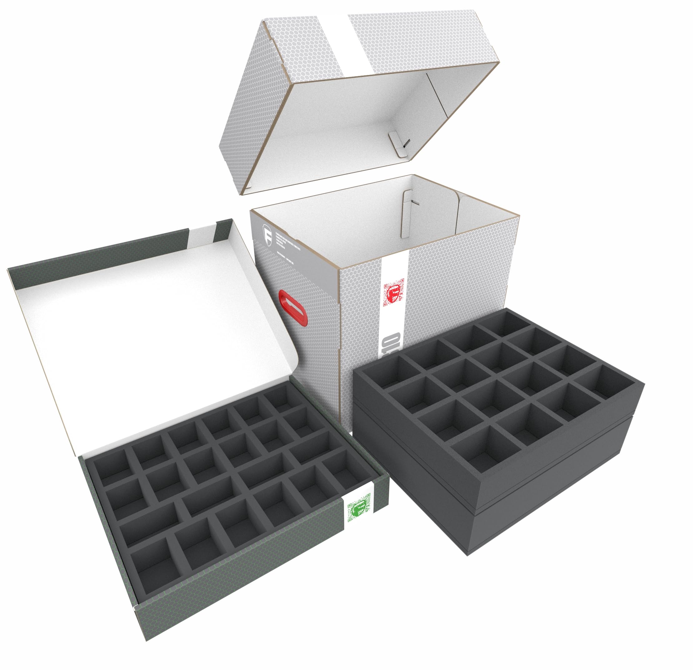 Feldherr Storage box FSLB310 z Storage box FSLB055 + zestaw 3D kompatybilny z Heroes of Might & Magic III: The Board Game - Gameplay All-In Pledge - figurki + karty + żetony
