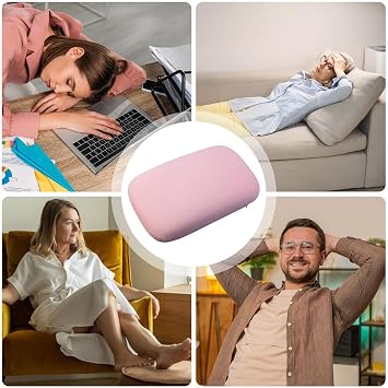 Portable Pillow – 13.39x9.45x3.94in, 470g Roll Up Pad, Neck Support Wedge, Self Adjusting Soft Cube, Ventilated Microfiber Rest | Quick Dry Comfort For Backpacking Outdoors Travel Hiking Tent Train