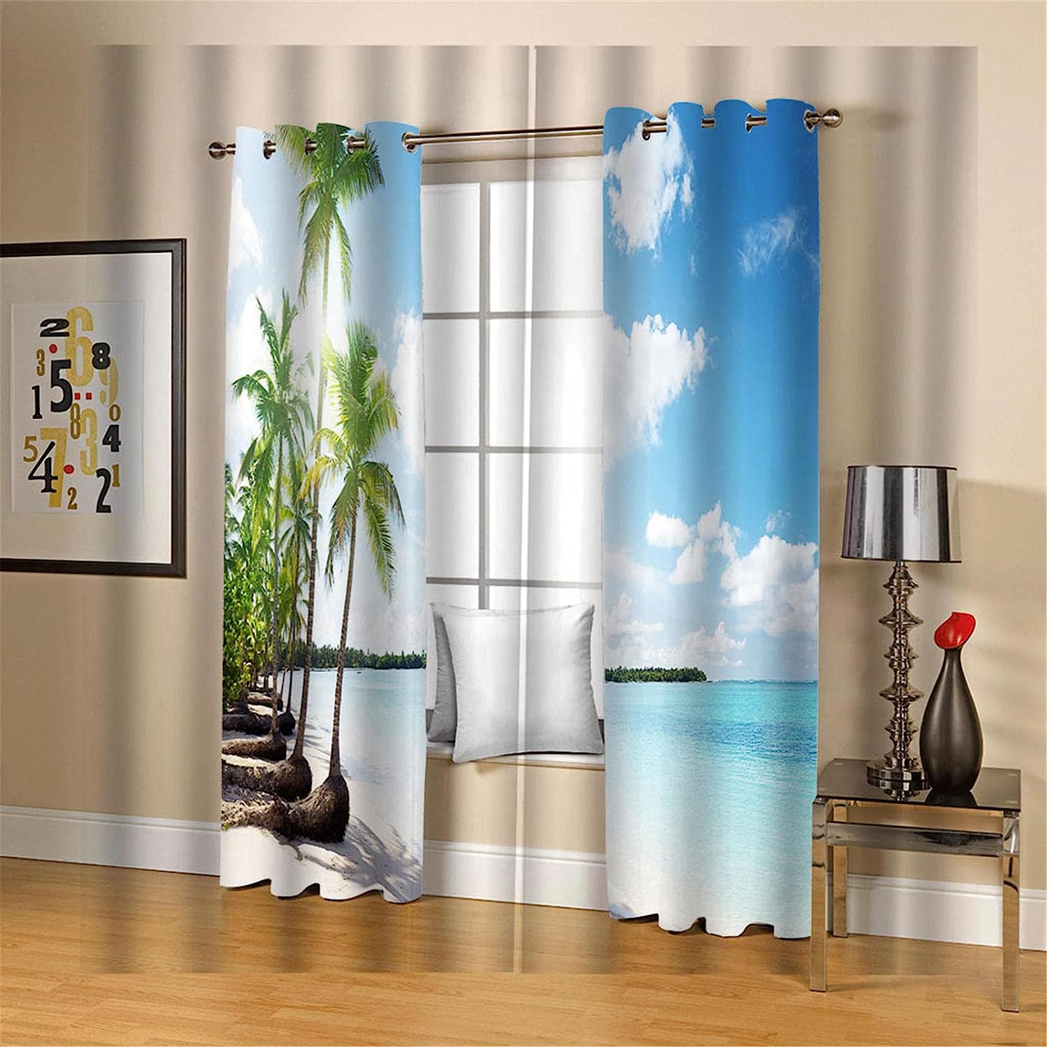 Rideau Photo Personnalisé 3D - Impression Sur Mesure Pour Toutes Les Pièces