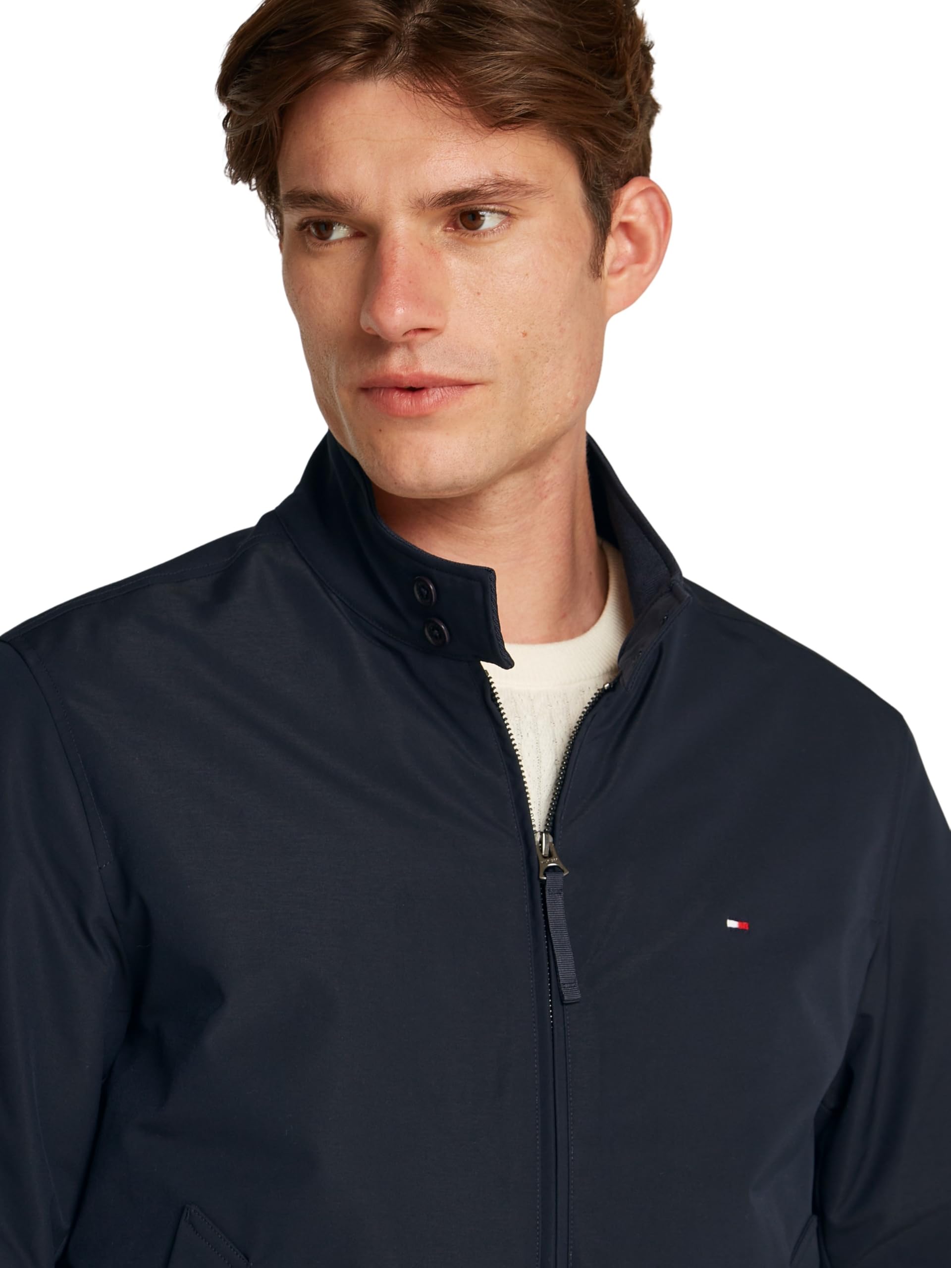 Tommy Hilfiger Uomo Giacca a Vento Harrington Impermeabile