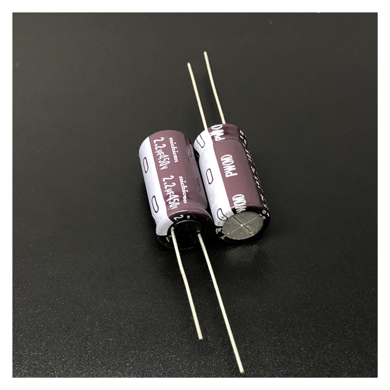 Condensateur 450V 2.2uF 10x20mm contre les pannes d'alimentation électrique et surchauffe