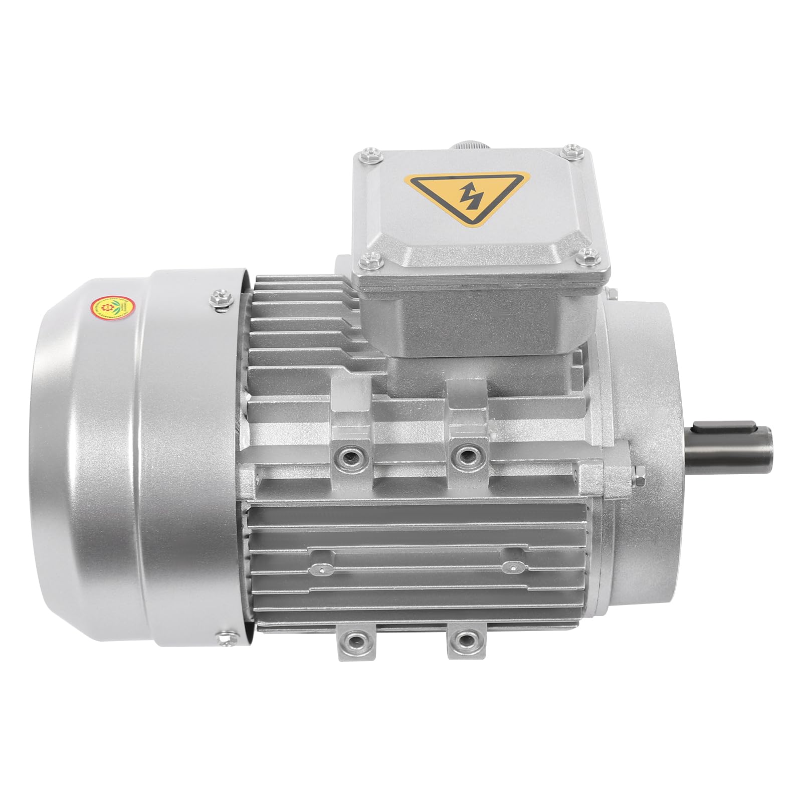 Motor asíncrono de corriente trifásica, 0,75 kW, 1400 rpm, 230/400 V, 3,13/1,8 A, motor eléctrico, S1, diámetro del eje de 19 mm para compresor de bomba y máquinas herramientas