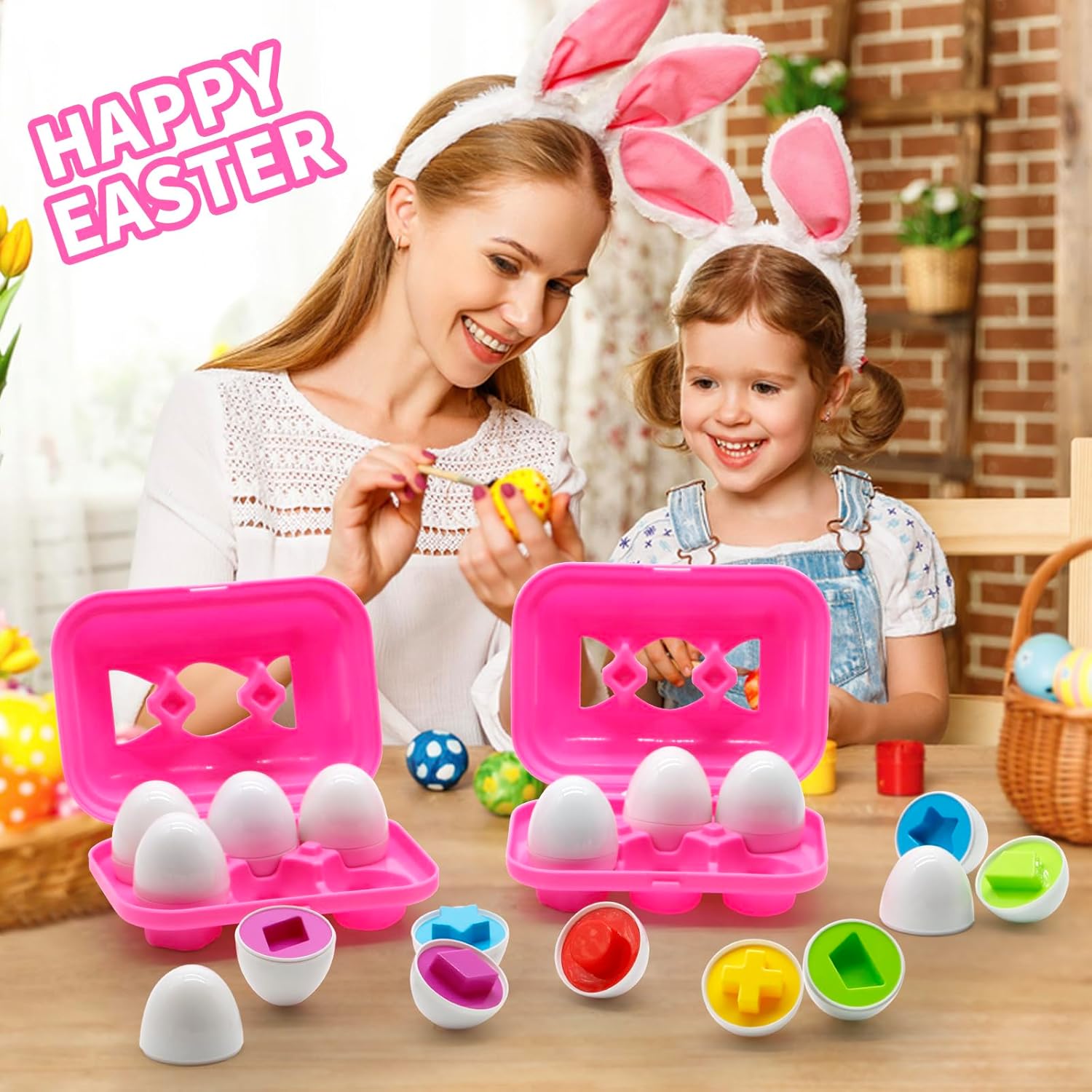 Toddler Montessori Learning Eggs