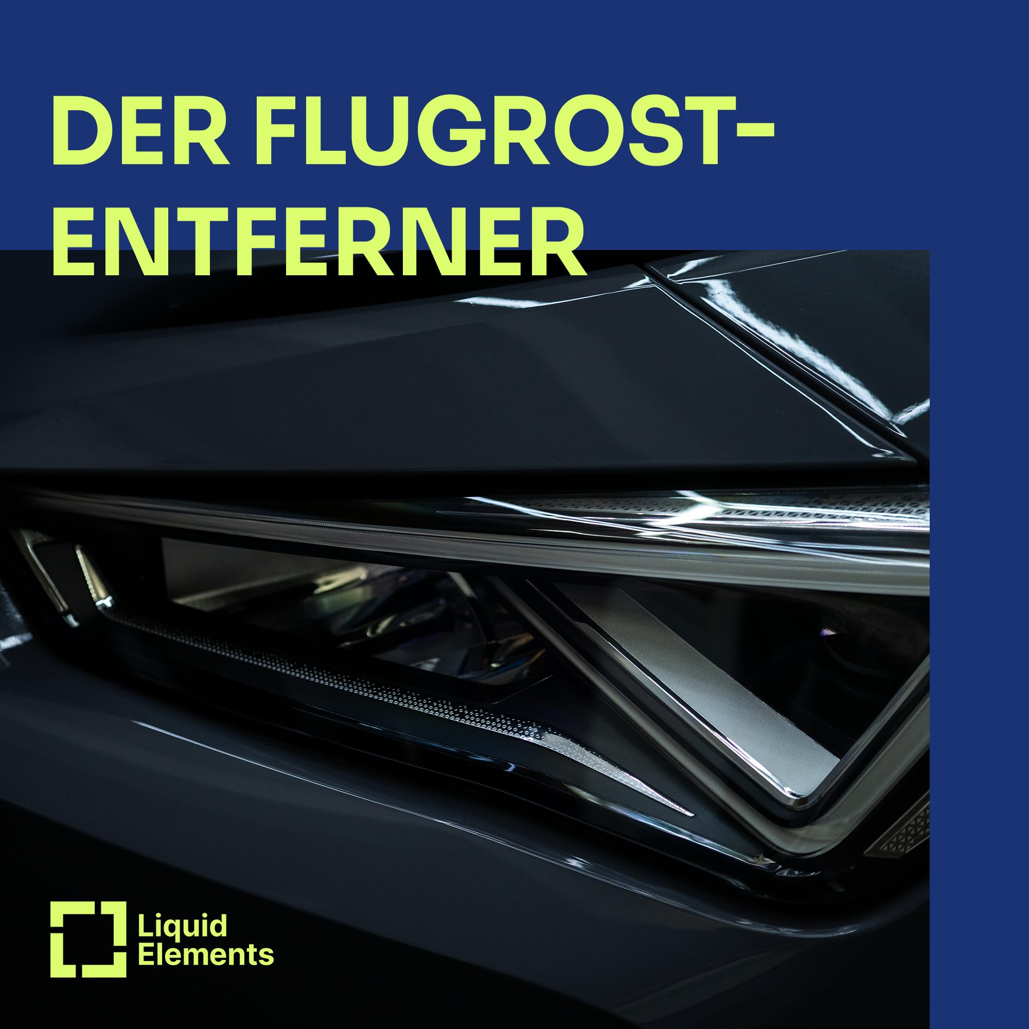 Liquid Elements Decon One Set 3-tlg., 1L + Waschhandschuh & Tuch, Teer | Flugrostentferner Auto, Vorreiniger, materialschonend & pH-neutral, entfernt Öl, Flugrost & Schlamm