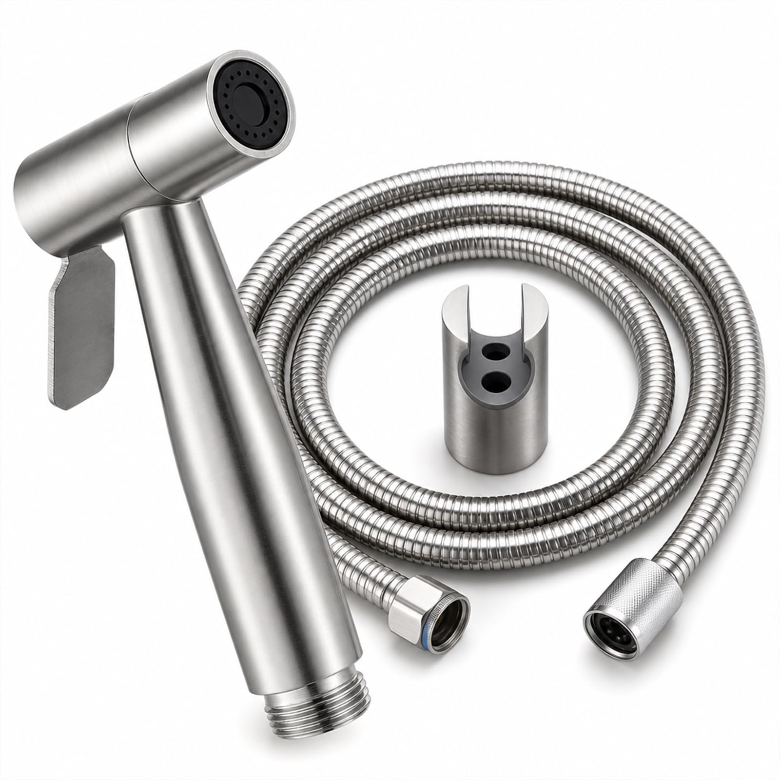 3-Piece Toilet Bidet Sprayer Set, Toilet Jet Spray and Bidet Hose