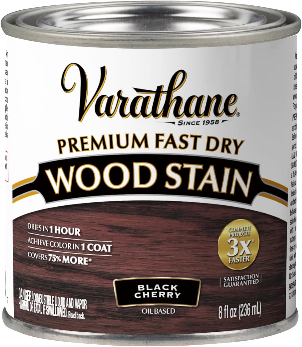 Premium Fast Dry Wood Stain 262028 Black Cherry