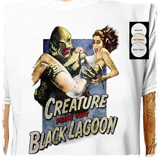 T-Shirt: Retro Poster - Creature From The Black Lagoon | LazyCarrot (tshirt tee shirt)