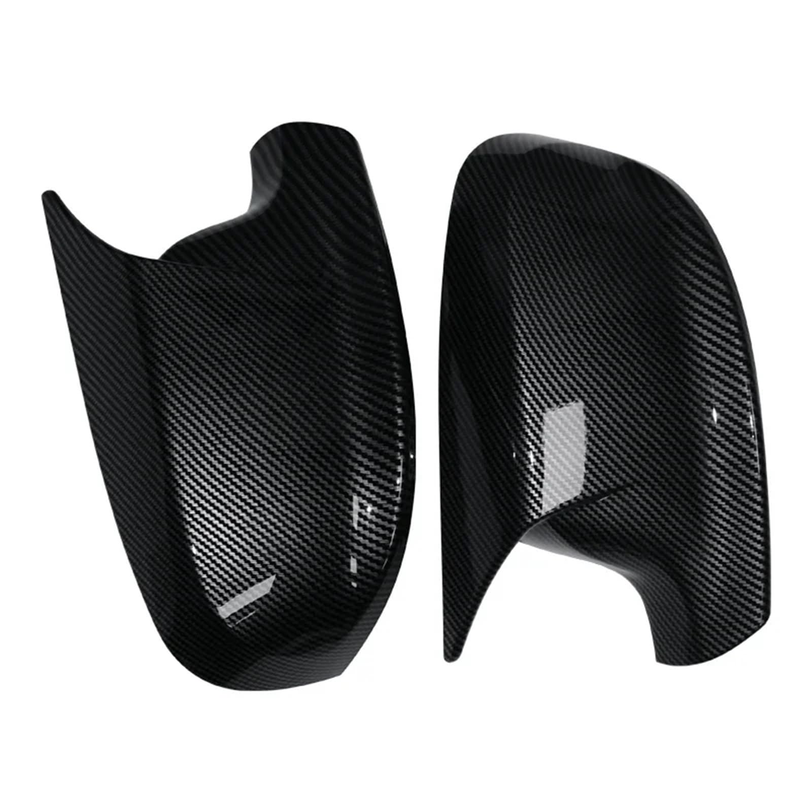 Auto Spiegelkappen Für X3 F25 X1 E84 Pre-LCI 2010–2013 | Schwarzer Carbon Style Rückspiegel-Abdeckkappen-Koffer(Gloss Black)