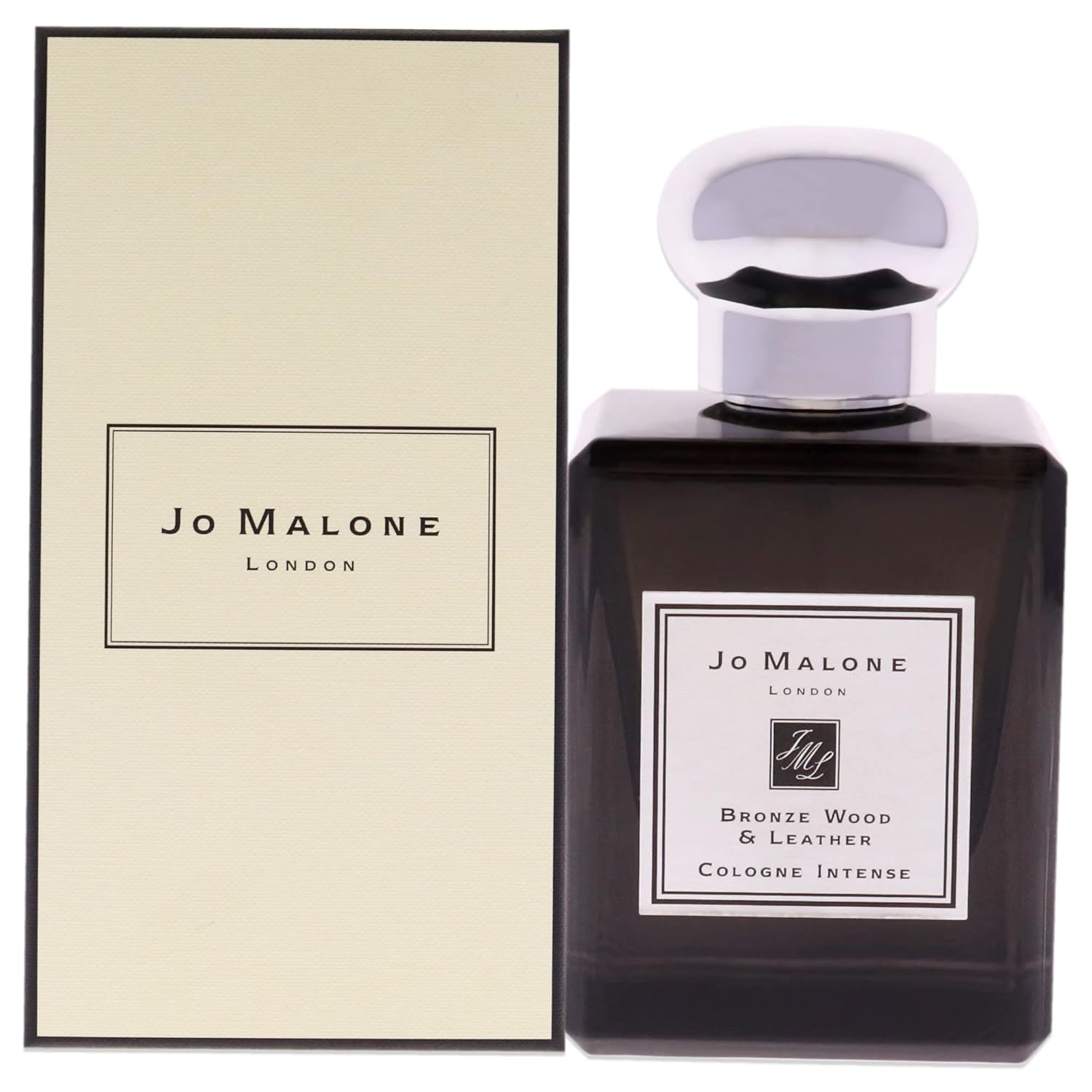 Jo Malone Bronze Wood & Leather Cologne Intense for women, clear, 1.7 Ounce
