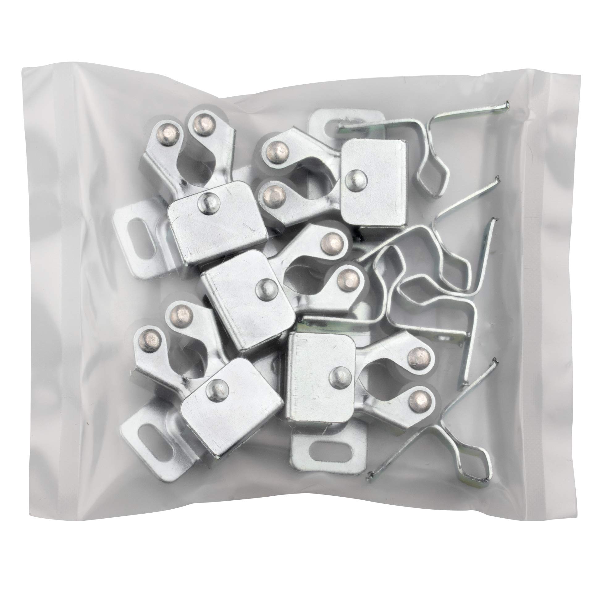 Set 5 Chiusure A Doppio Rollo LouMaxx - Serrature A Scatto Per Porte E Armadi | Made In Europe - Foto 8