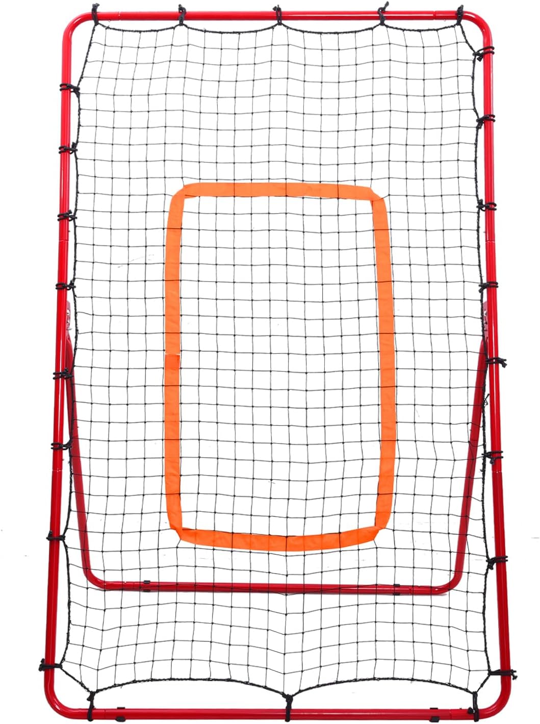 Volleyball Return Net,Volleyball Bounce Back Net 180x110cm | 4 Adjustable Rebound Angles Return Board for Backyard Beach Garden Yard