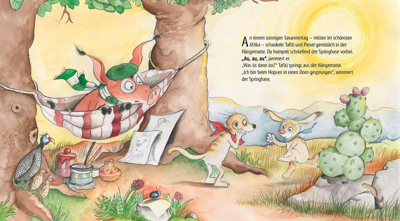 Tafiti - So mach ich dich gesund: Bilderbuch zum Thema Kranksein, Trostbuch für Kinder ab 4 Jahre
