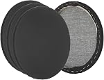 PATIKIL Stretched Canvas, 6 Pcs 8" x 8" Round Canvas for Painting Blank Primed Canvas Cotton Canvas Panels for Acrylics Oil Watercolor Paints, White