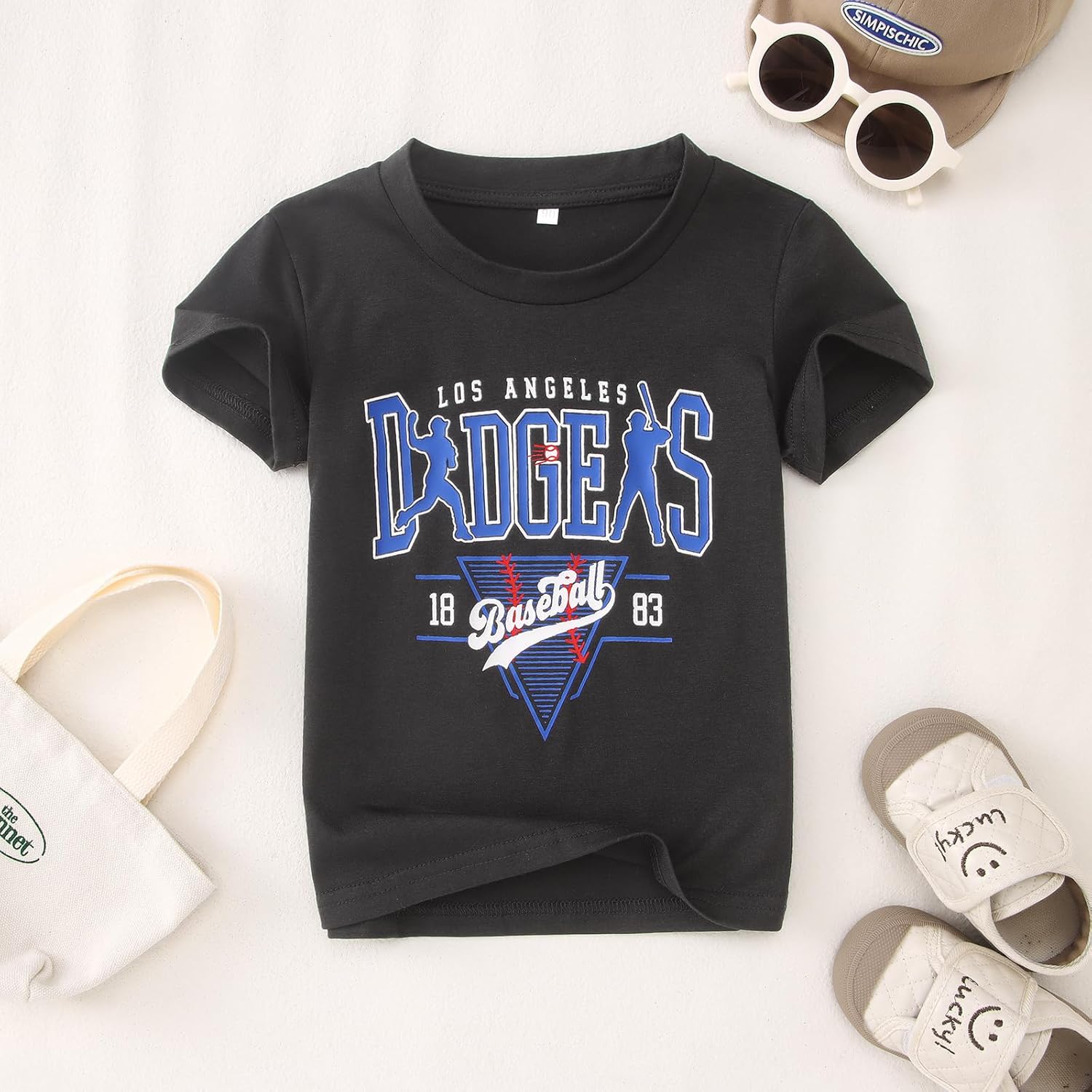 Toddler Baseball Shirt for Boys Girls Baseball Team Base Ball Fans Lover Outfit Kids Game Day Short Sleeve Tee Tops - Image 6