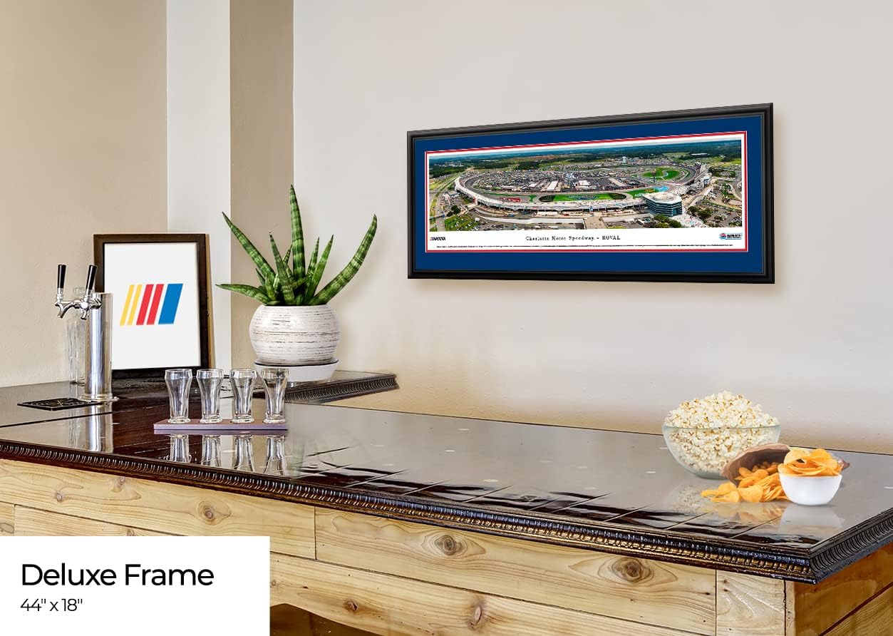 Charlotte Motor Speedway - ROVAL - NASCAR Race Posters and Framed Prints by Blakeway Panoramas