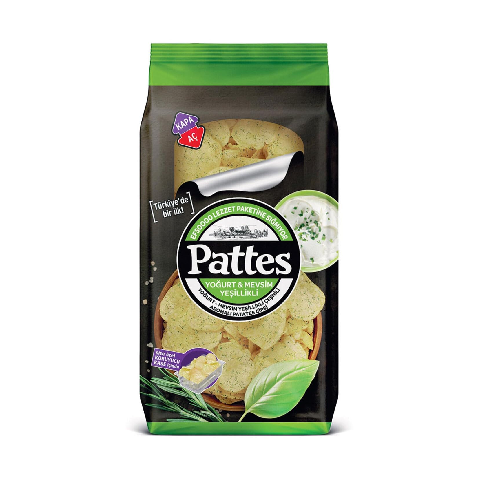 Pattes Yoğurt & Mevsim Yeşillikleri 100 gr