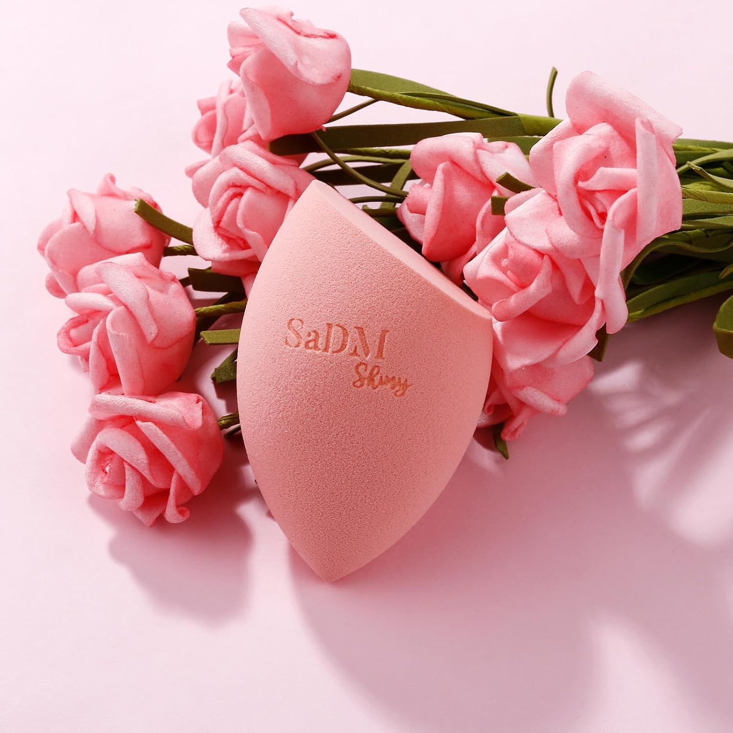 Makeup Blender Sponge for Liquid & Cream Foundation, Blush & Powders - Full Coverage, Streak-Free Professional Makeup Applicator Tool - Washable & Latex Free - Ideal for Dry & Wet Use - Image 6