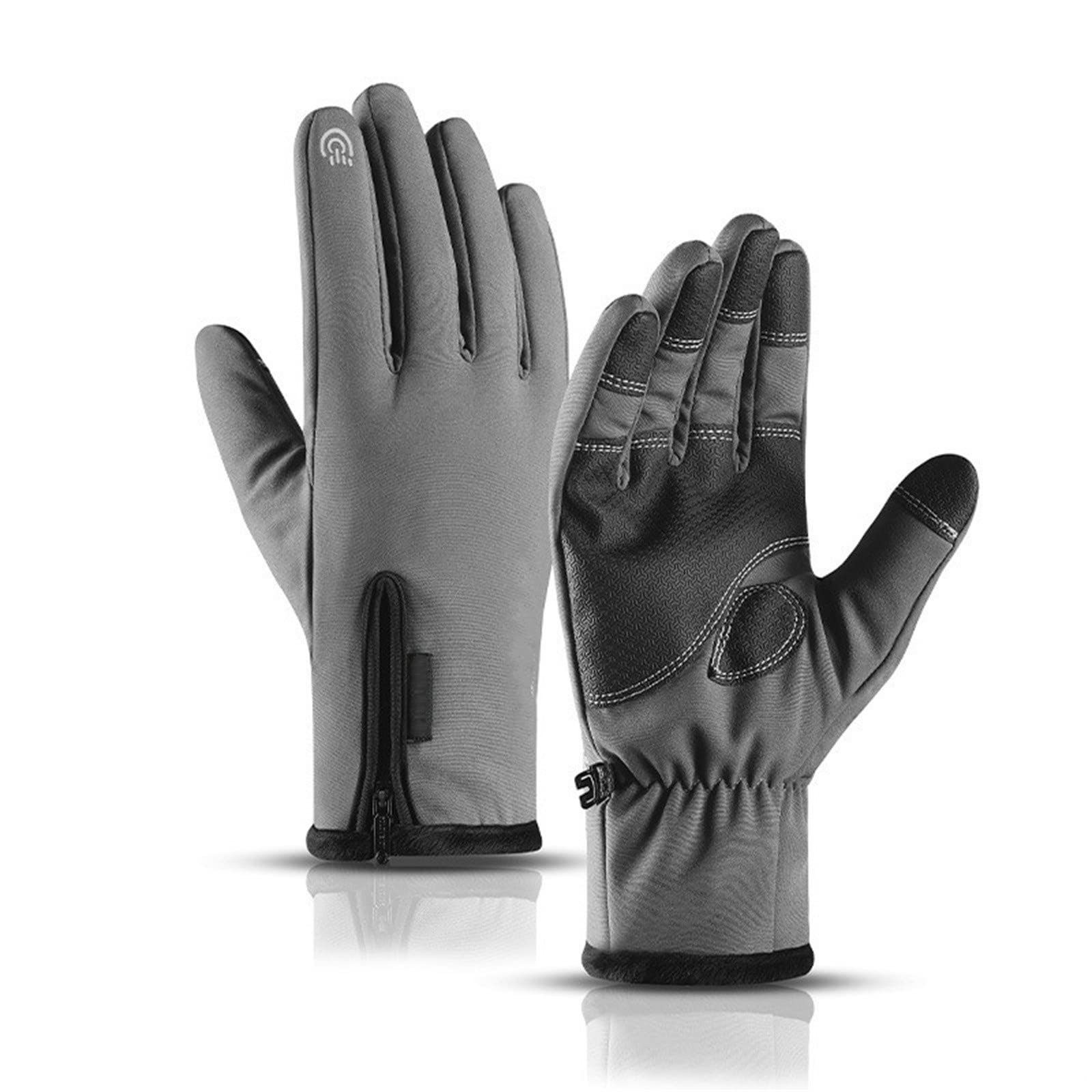 Gants d'extérieur homme chauds avec écran tactile pour rester connecté par temps glacial