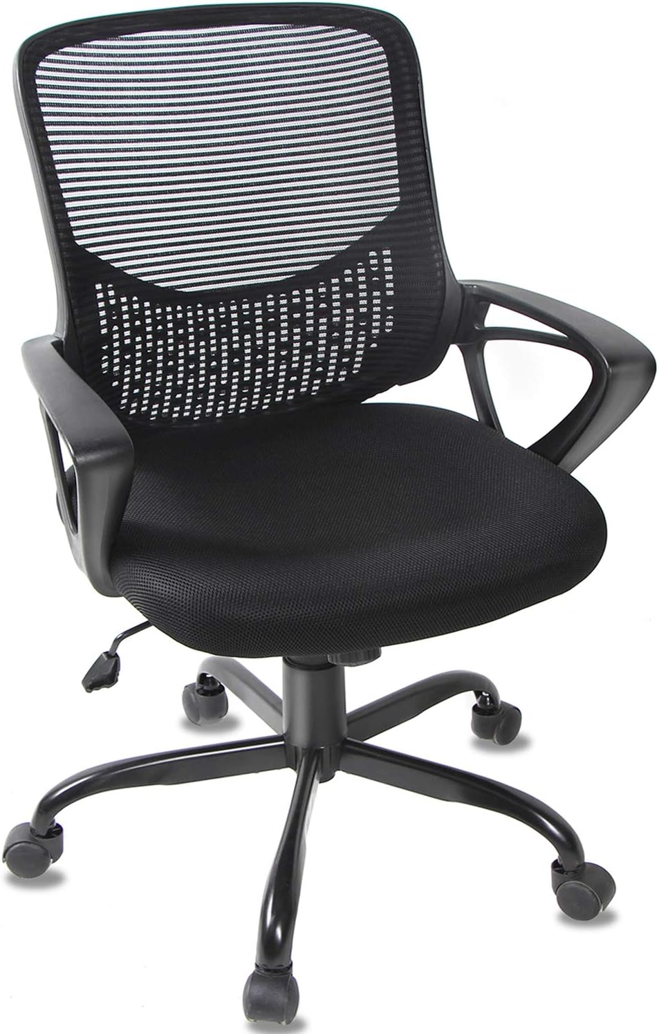 edx Ergonomic Mesh Swivel Computer Task Rolling Casters and