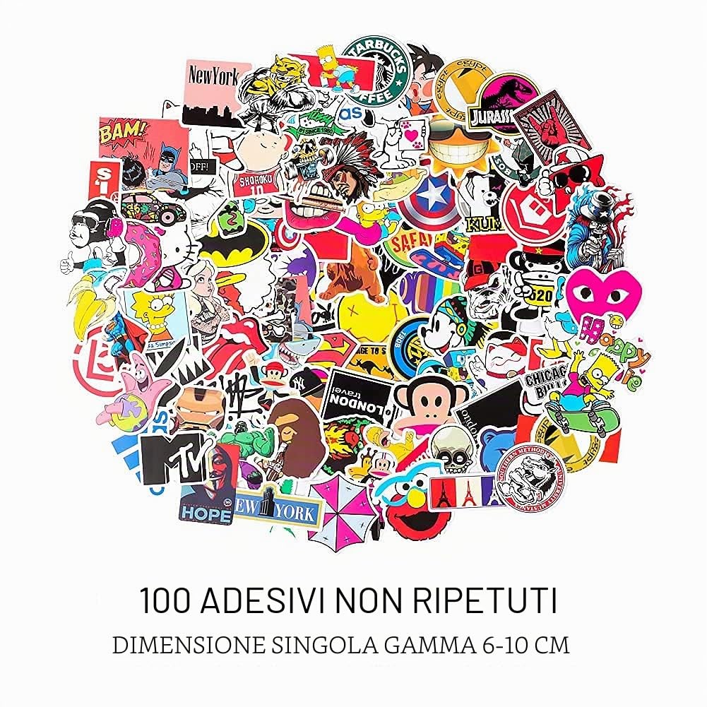 Adesivi In PVC Impermeabili Per Bici Da Strada - Set Mondo Ciclismo, Perfetti Per Laptop, Borracce, Caschi E Frigo - 3