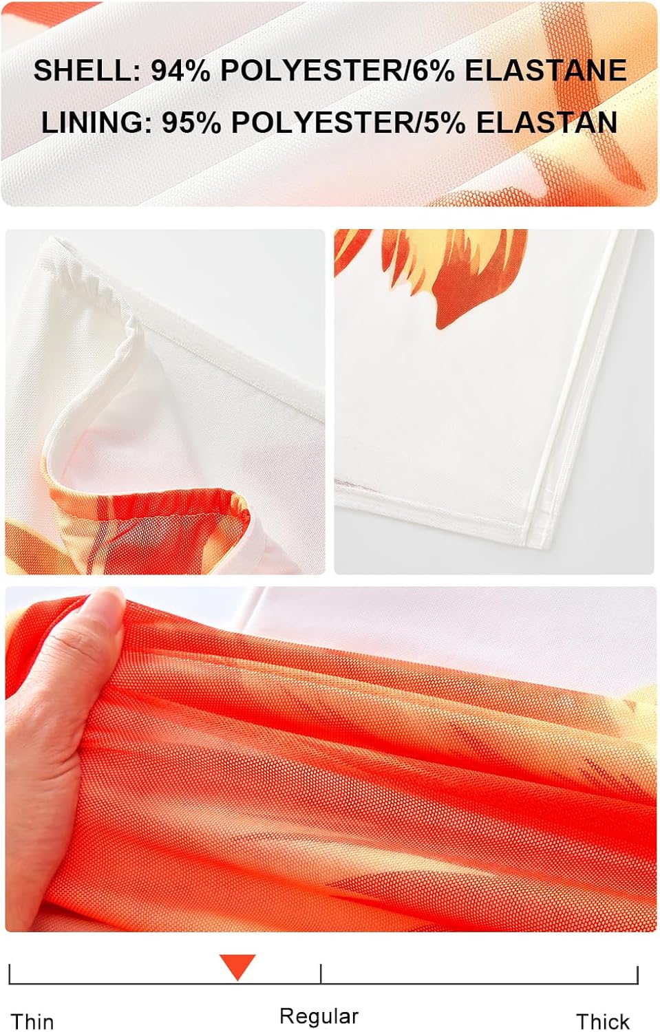 PRETTYGARDEN Strapless Bodycon Summer Dresses for Women 2026 Floral Mesh Tube Top Long Party Cocktail Dress Slit Side - Image 6