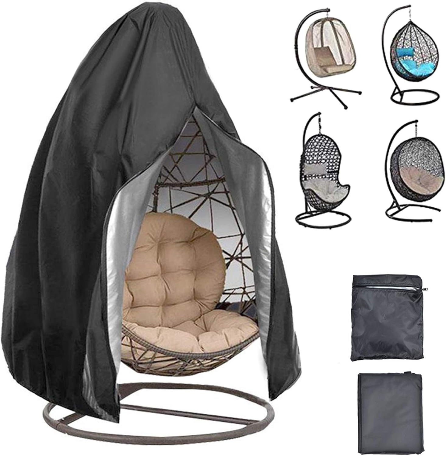 Hammock Chair Cover, 45.3x74.8 inch Hammock Chair Cover Outdoor Swing Cover, Outdoor Home Garden