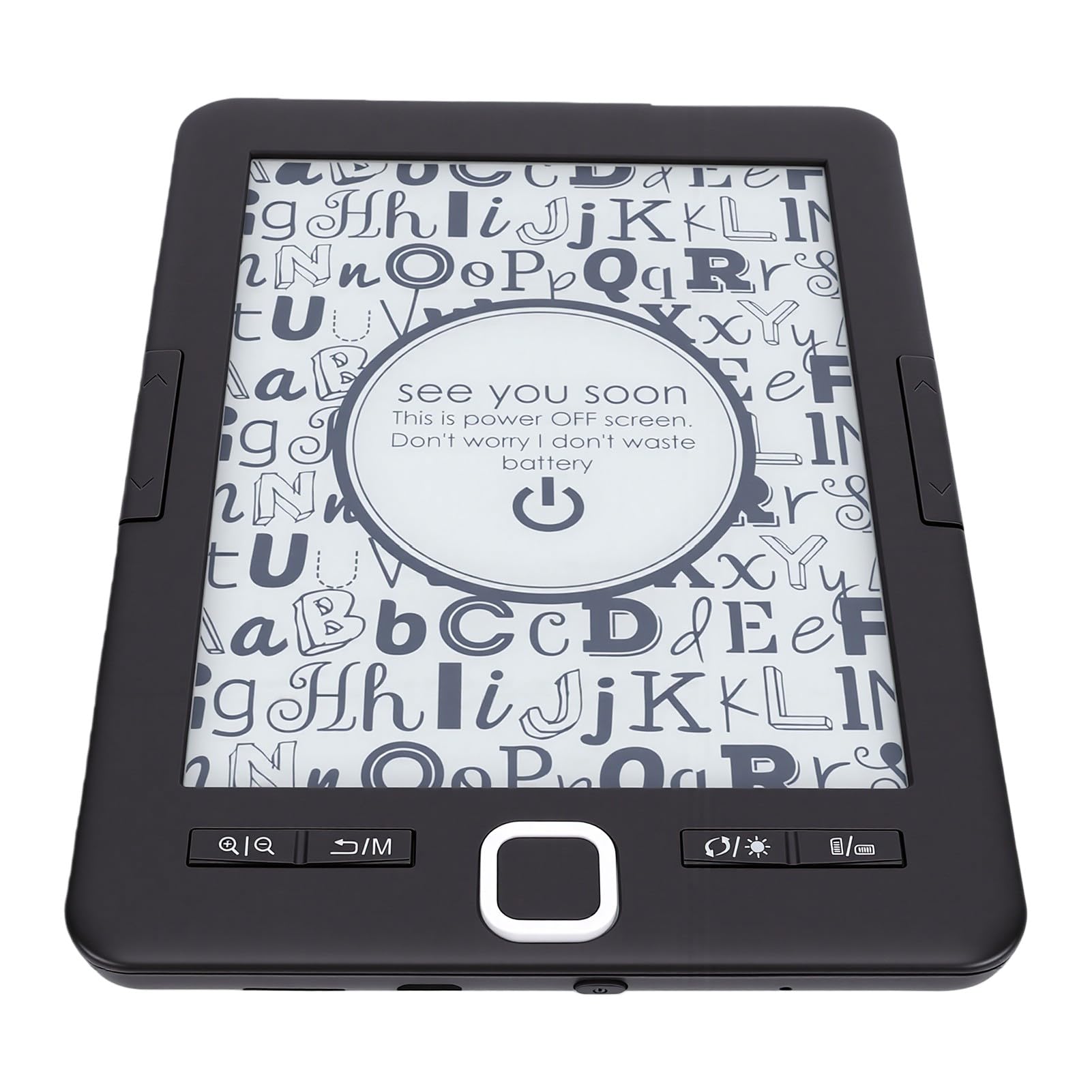 Liseuse 6 Pouces écran Encre électronique, ANGGREK Lecteur Portable 16 Go