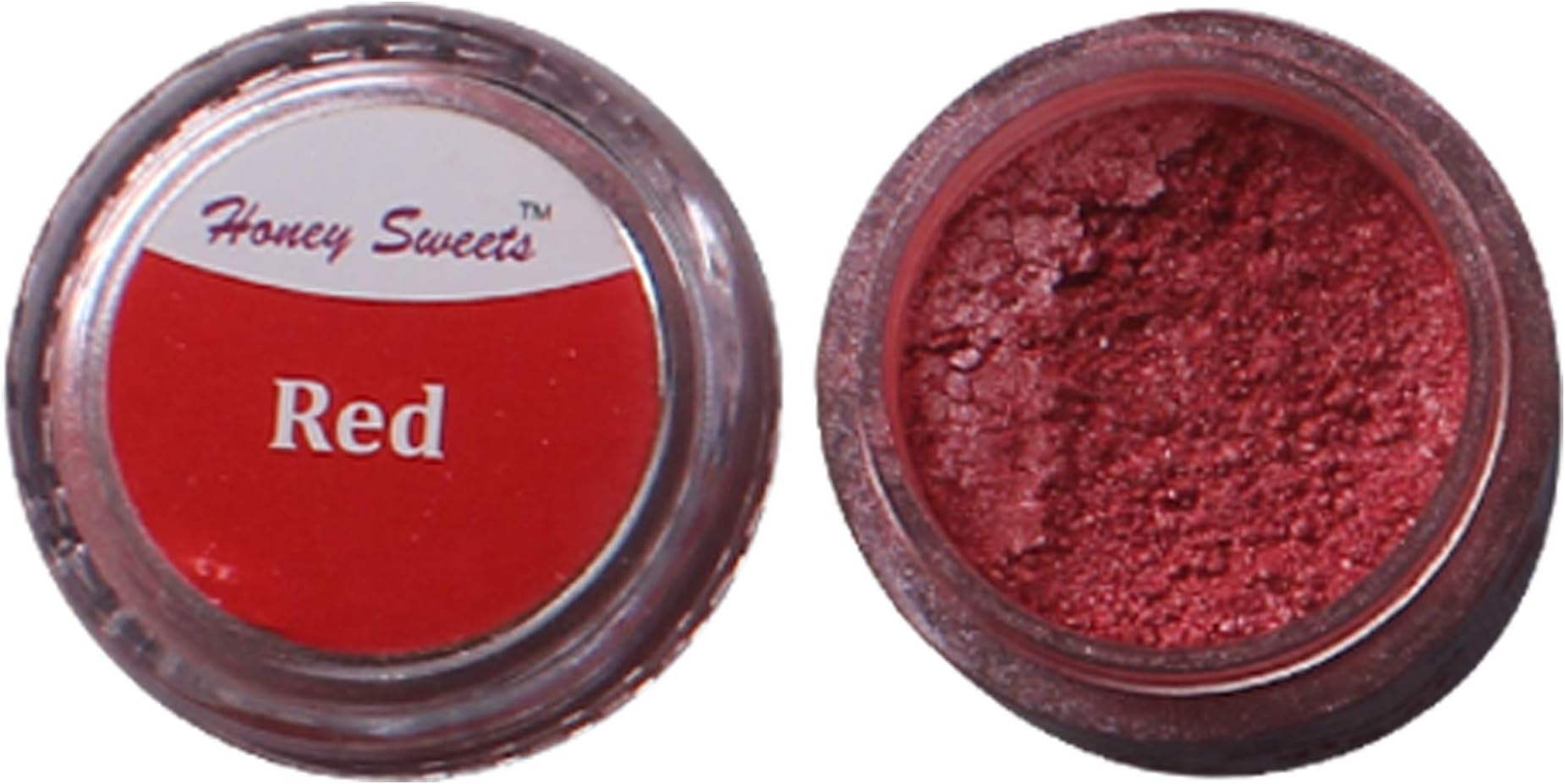 Honey Sweets Edible Luster Dust for Painting on Cakes and Chocolates (4.25 Grams, Red)