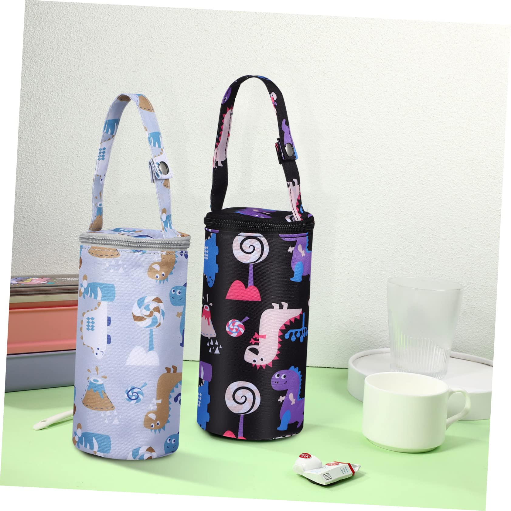 ORFOFE 6pièces pour Bouteilles De Lait avec Motifs Cartoon De Transport Thermique pour Poussette