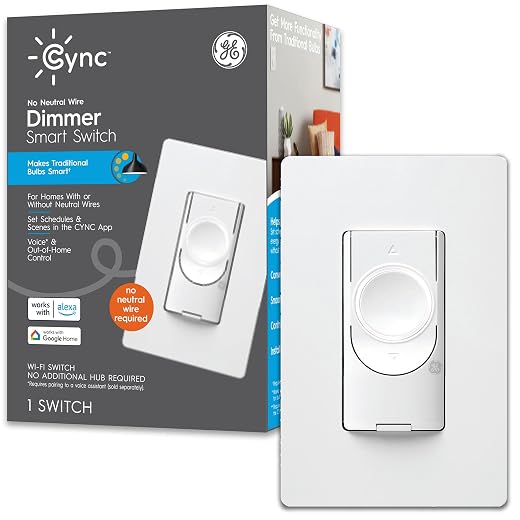 Cync 3-Wire Dimmer Switch (1-Pack)