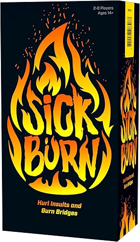 Miniatura 6 de Endless Games Juego de cartas Sick Burn - Combina palabras y frases para insultar a tus amigos, juego de fiesta para 2 a 8 jugadores, a partir de 14