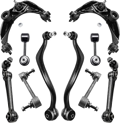 Miniatura 265 de Detroit Axle - Kit de suspensión frontal de 10 piezas para Ford Ranger Mazda B2300 B2500 B3000 B4000, 2 brazos de control superiores, 2 rótulas