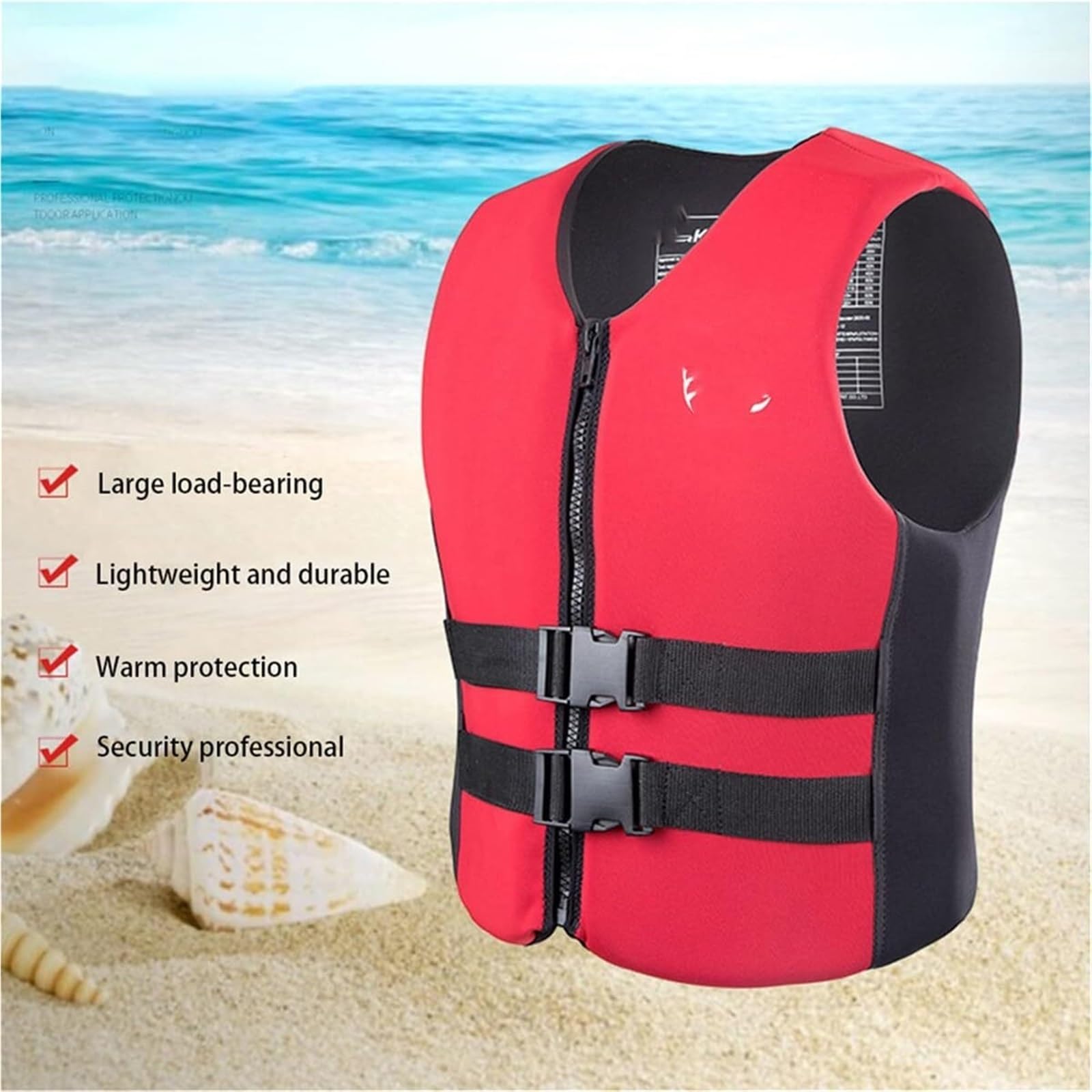 Neopren-Surfjacke mit Verstellbarem Blet for Boots und Wassersport