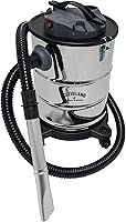 Vista 1 de Cleveland Iron Works Aspiradora de cenizas de acero inoxidable de 6.5 galones
