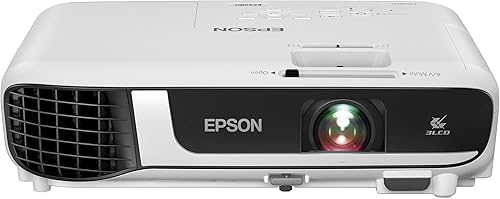 Epson EX5280 Proyector XGA 3 chips 3LCD, brillo de color de 3,800 lúmenes, brillo blanco de 3,800 lúmenes, HDMI, altavoz integrado, relación de