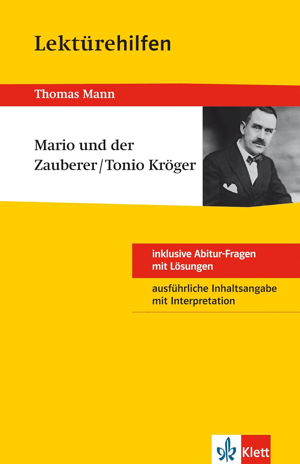 Interpretation Mario Und Der Zauberer Lektürehilfen Thomas Mann "Mario und der Zauberer/Tonio Kröger
