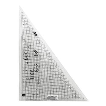 ○✖︎△□ Uchida squares triangle 30cm x 2mm 1-809-5001 (japan import