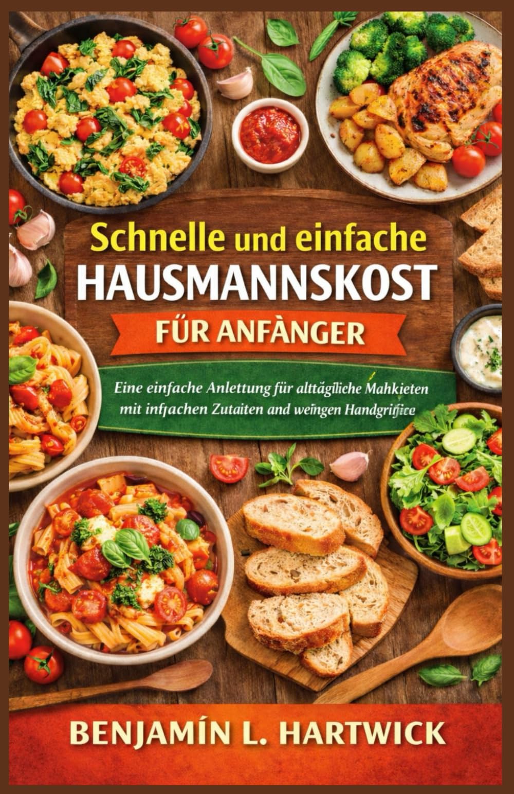 Schnelle und einfache Hausmannskost für Anfänger: Eine einfache Anleitung für alltägliche Mahlzeiten mit einfachen Zutaten und wenigen Handgriffen ... L. Hartwicks Reihe „Kulinarische Grundlagen“)