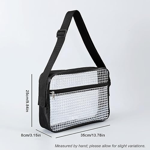 Miniatura 2 de 13.78 "13.8x3.1x9.8 in Bolsa de herramientas transparente antiestática para sala limpia bolsa de ingeniero grande para trabajo de herramientas