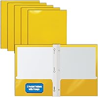 Vista 3 de Better Office Products Paquete de 25 carpetas de papel morado brillante con puntas, tamaño carta, 8.5 x 11 pulgadas