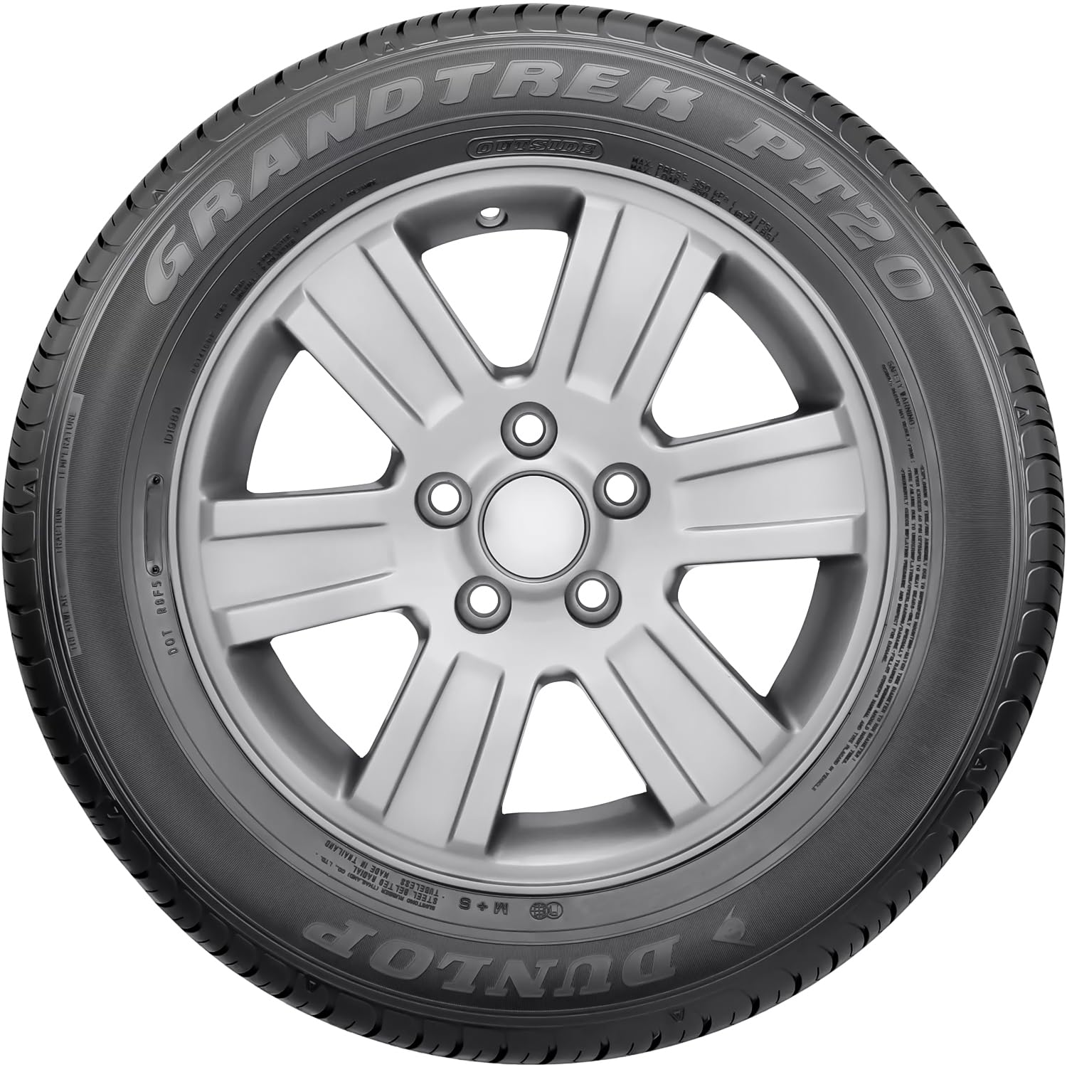 Dunlop Grandtrek PT20 225/65R17 102H SL Tire, Set of 1 : Amazon.ca