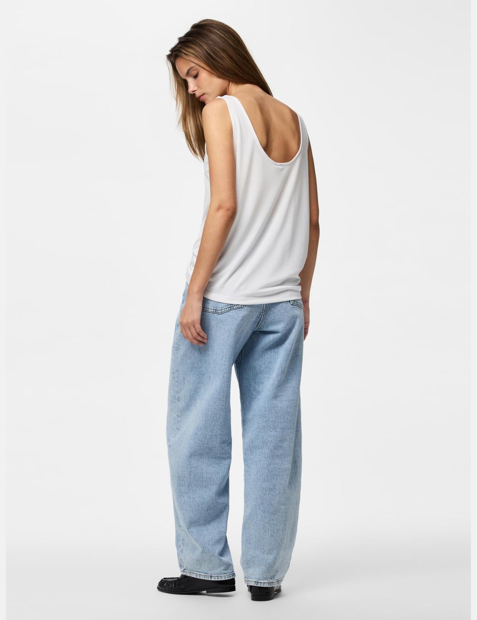 PIECES Pckamala Tank Noos Bc Top damski, 188719 Ombre Blue