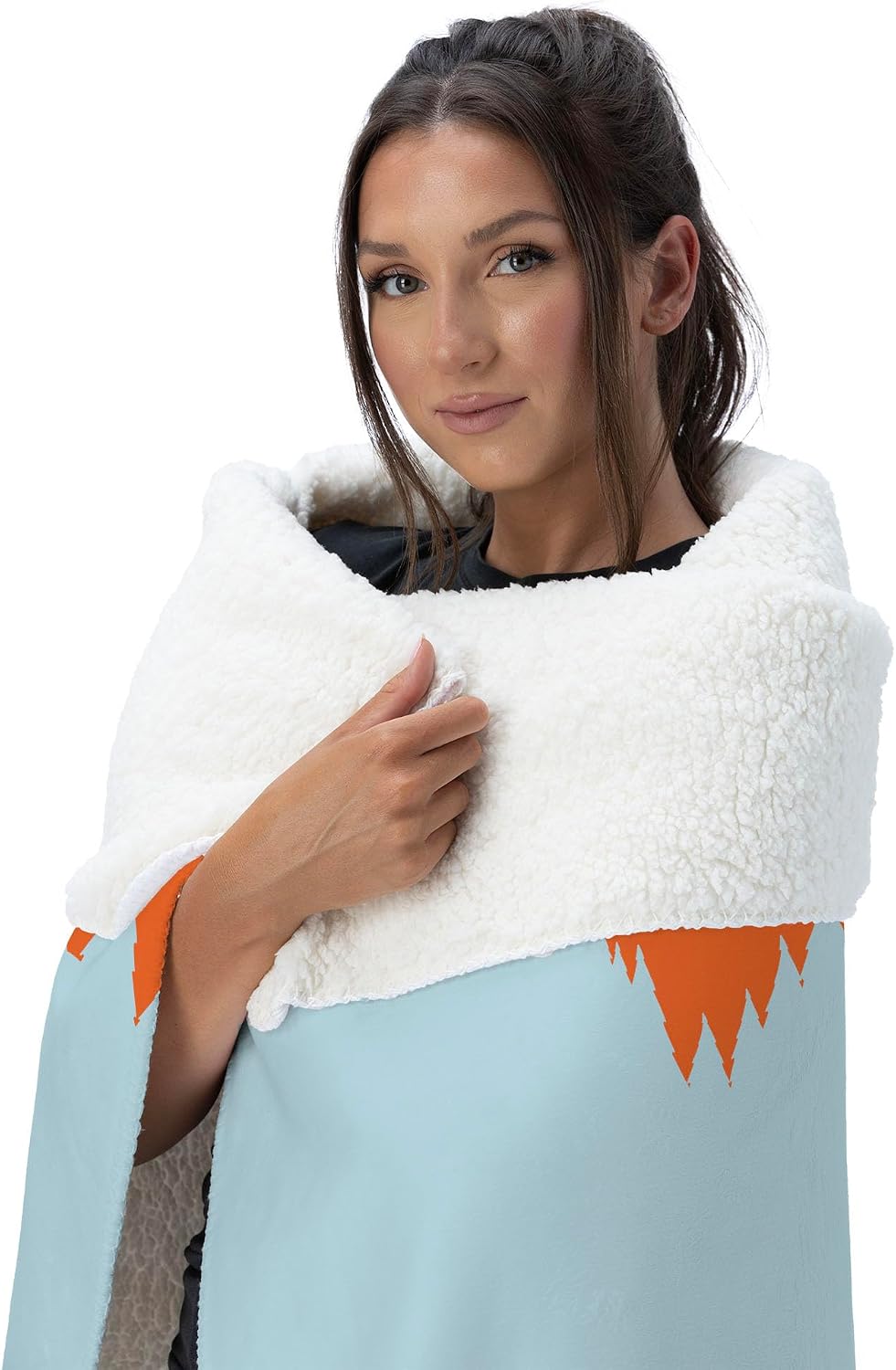 Northwest On an Adventure Silk Touch Sherpa Throw Blanket 50x60 inches