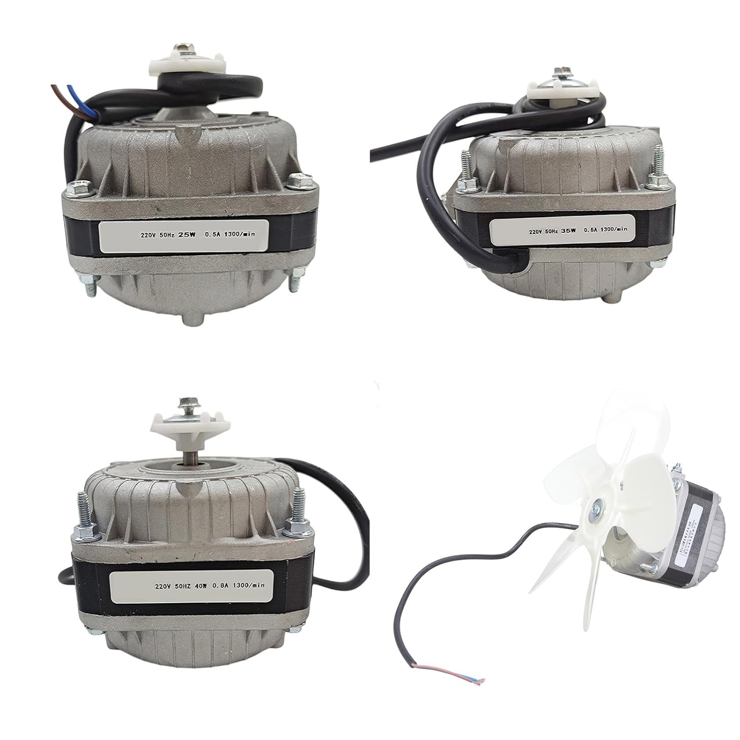 Efficient Refrigerator Cooling Fan Motor Condenser Cooling Motor for Home and Commercial Use Commercial Refrigerator Replacement Motor