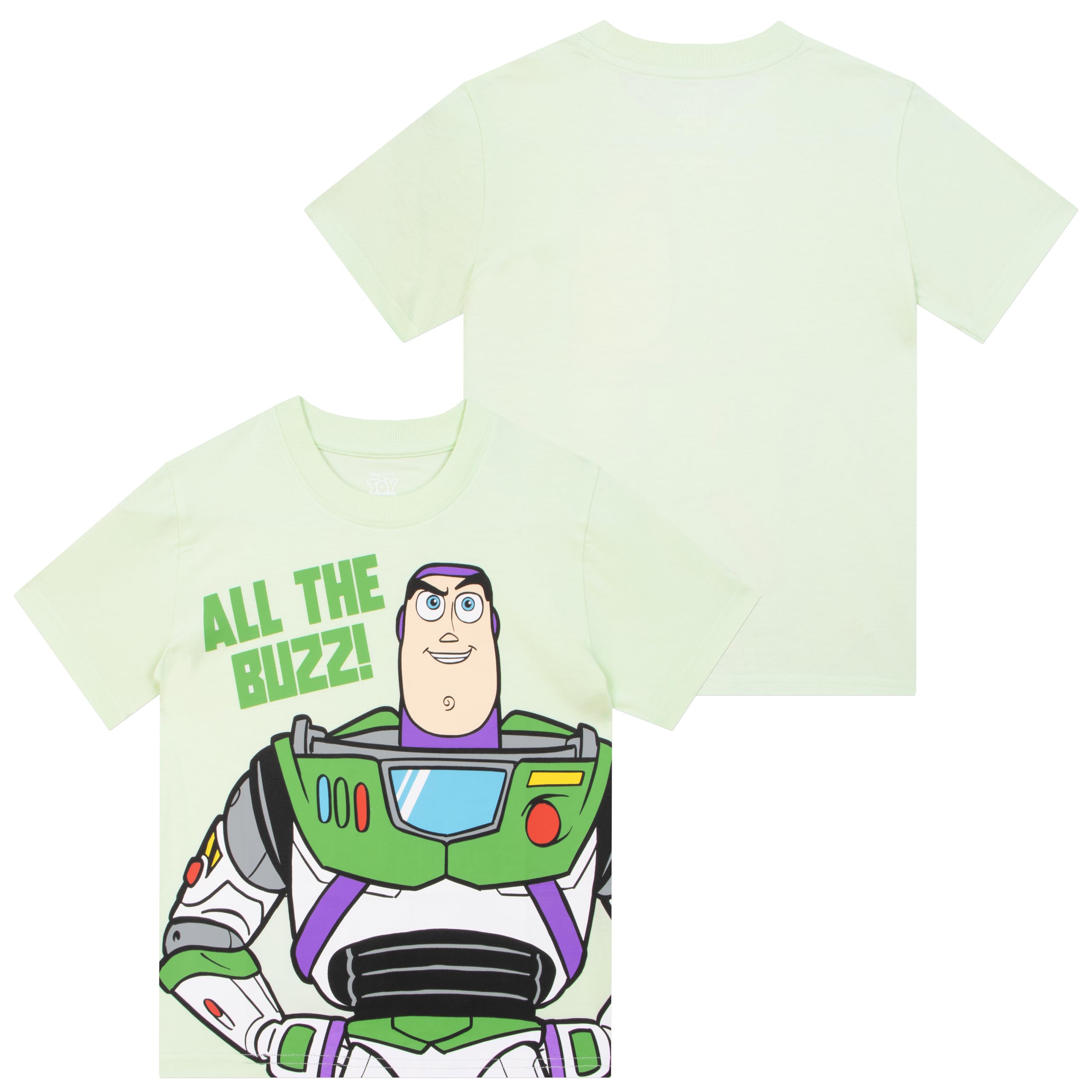 Disney Toy Story Zestaw 3 Koszulki Dla Chłopców, Koszulka Dziecięca Buzz Lightyear I Woody, Odzież Chłopięca
