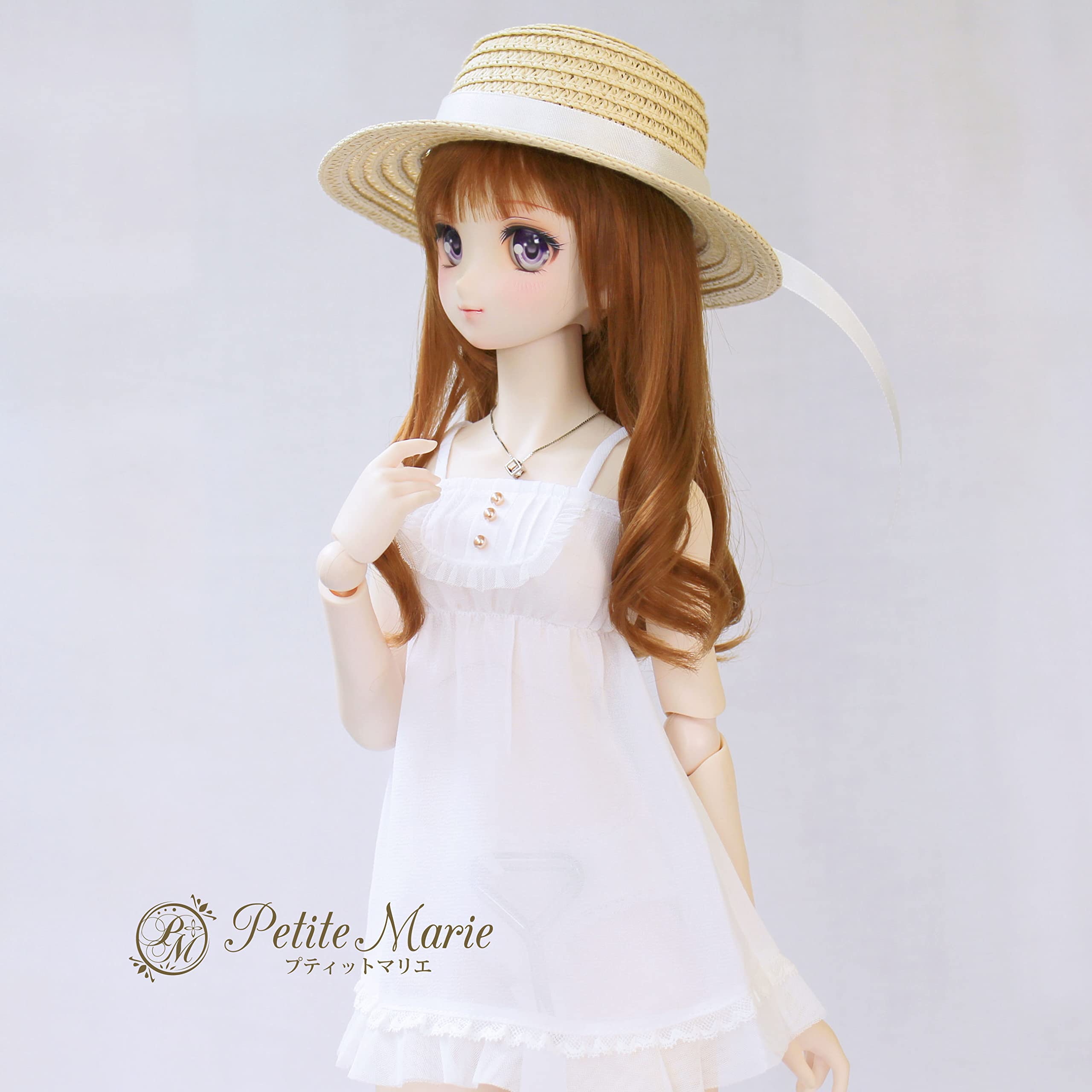 マーガレットワンピース❤️カンカン帽ハット❤️ハンドメイド♡ドールチャーム Amazon.co.jp: 【Petite Marie】1/3 DD MDD対応 (DDH-01～10対応