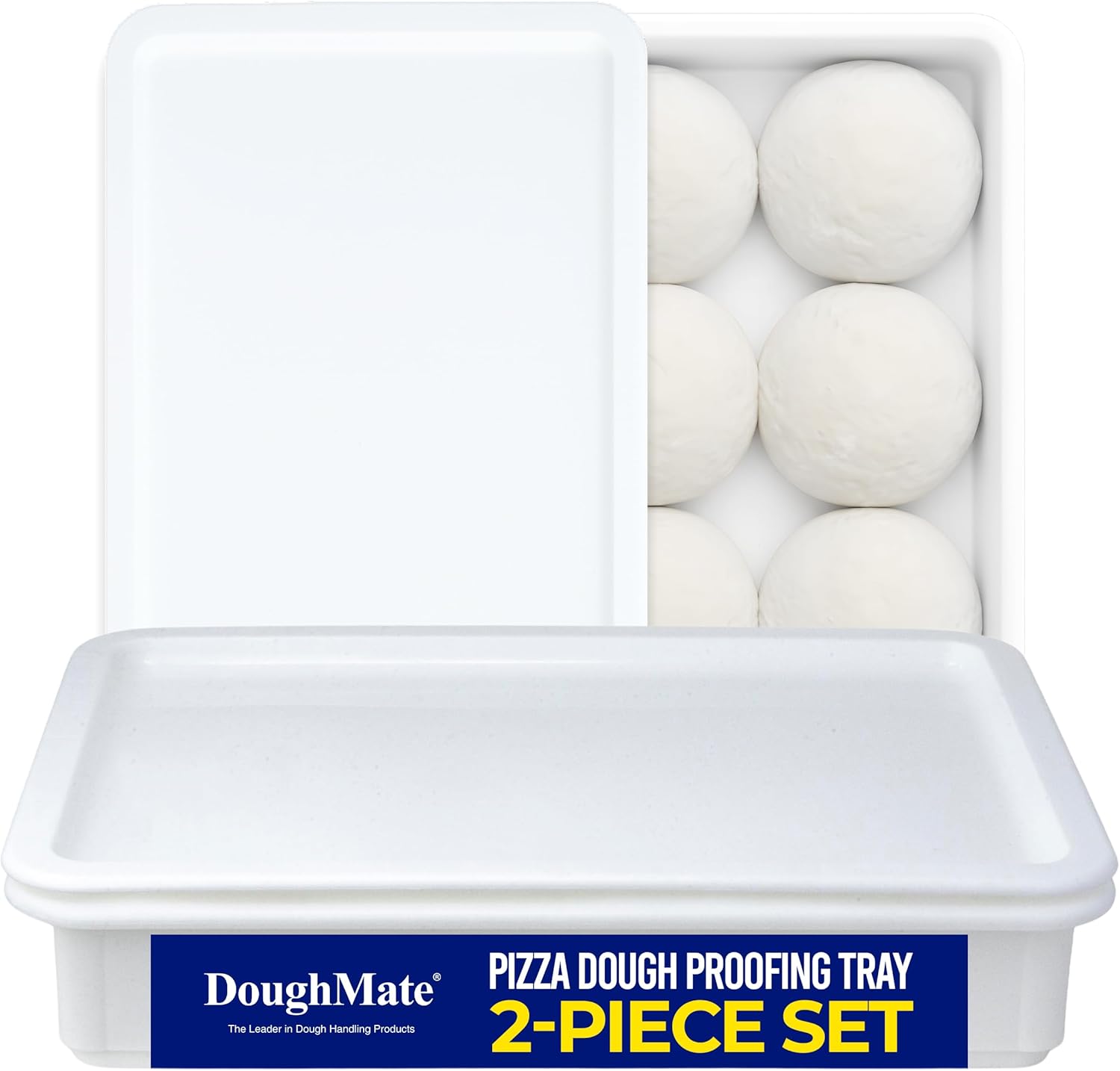 DoughMate Pizza Dough Proofing Trays