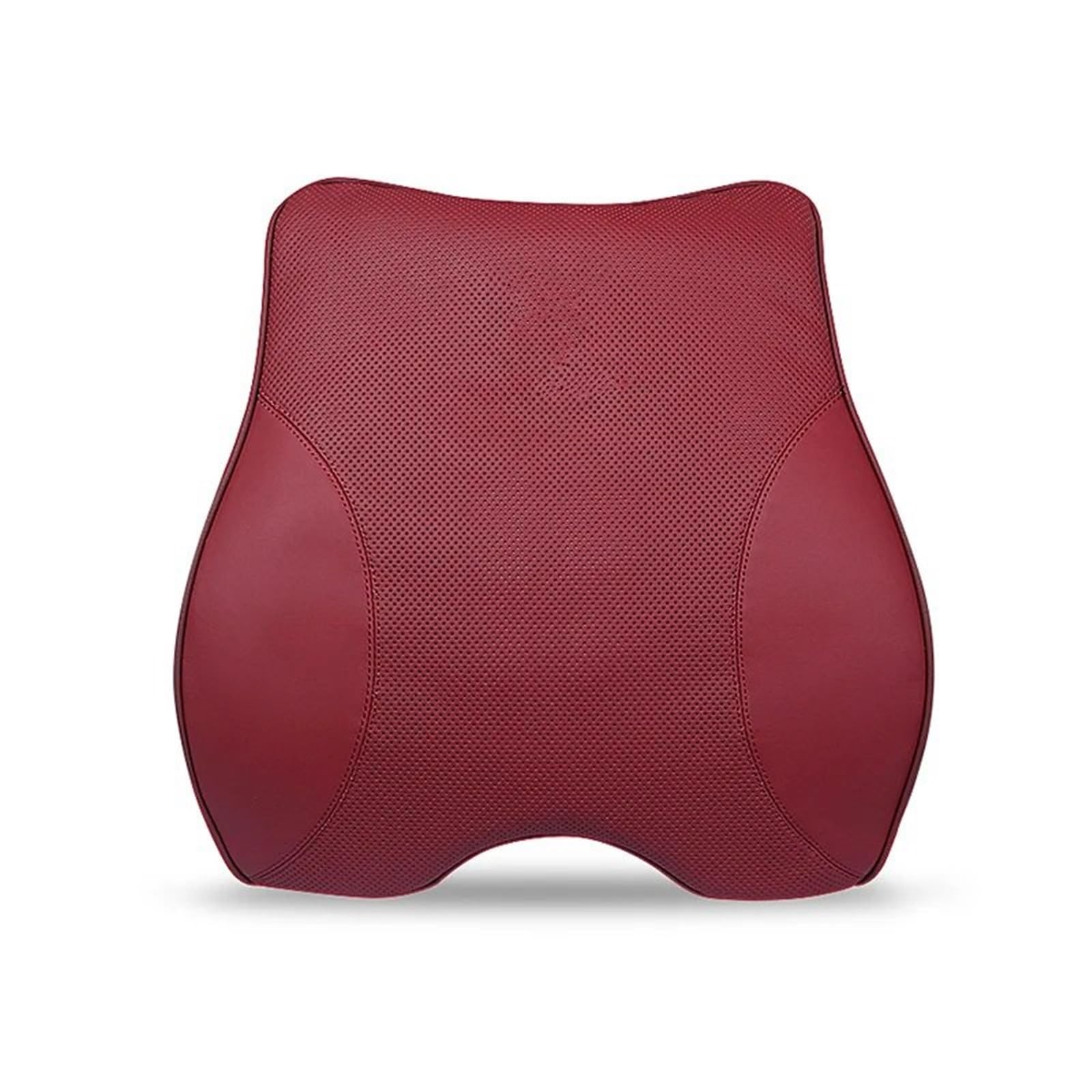 poduszka do jazdy Car Seat Headrest Do DS DS4S DS5 5LS DS3 DS4 DS6 DS7 DS9 WILD RUBIS SPIRIT E-Tense Zagłówek Fotela Samochodowego Poduszka Lędźwiowa Wnętrze(H-Red-Lumbar)
