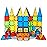 MAGBLOCK Magnetic Tiles Toys for Kids Magnet Building Tiles 100 Pcs Magnetic Blocks Preschool Building Sets Educational Toys for Toddlers Boys and Girls.