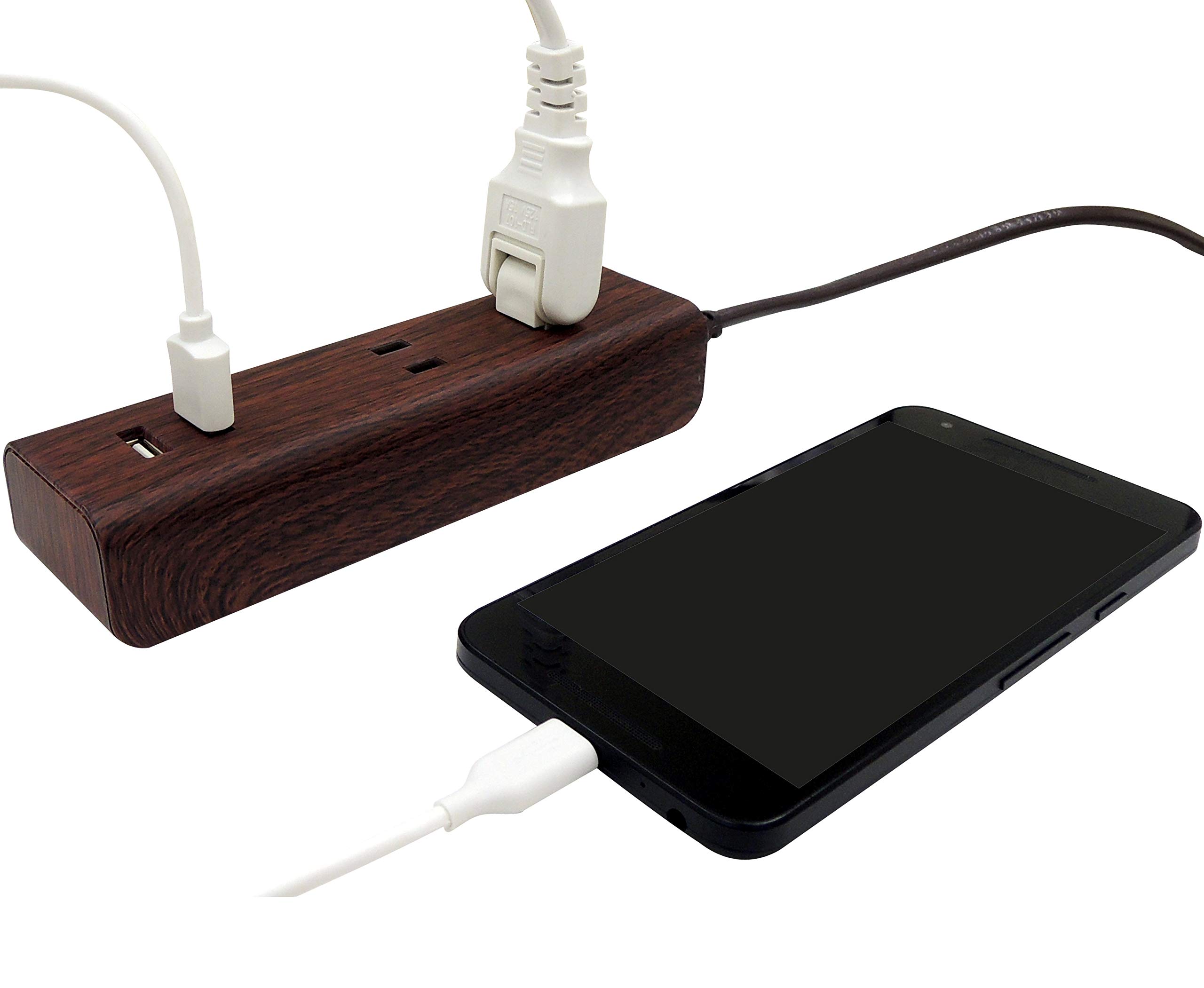 Amazon.co.jp: トップランド(Topland) USB 電源タップ コンセント2個口 